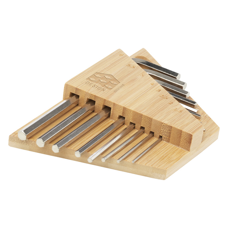 Hex key set bamboo